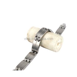 Bracelet magnétique en titane élégant pour soulager la douleur de l'arthrite, du syndrome du canal carpien, de la tendinite, du coude de tennis, du RSI, des articulations <span class=keywords><strong>et</strong></span> du poignet - Product Image 2