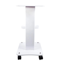 Plateau de rangement d'instruments, équipement de rangement en acier aluminium Mobile roue roulante support chariot Salon de beauté chariot Usa esthéticienne Spa