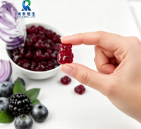 Gummies de soutien au sommeil d'usine OEM à absorption rapide, doux, aux baies naturelles, végétaliens, sans OGM, au glycinate de magnésium