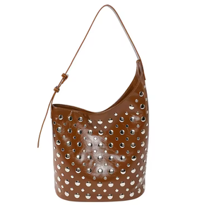 Bolso de hombro de lujo para mujer, de diseñador, con logotipo personalizado, accesorio de moda portátil - Product Image 3