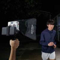 Godox ML100BI Lumière vidéo LED pleine couleur portable RVB pour appareil photo, photographie en extérieur, diffusion en direct et contrôle par application