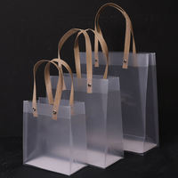 Factory Wholesale Luxury Eco-Friendly Waterproof Kraft Paperboard Sandblasting Transparent Customized Color Small Wedding Gift