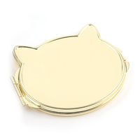 Miroir vierge avec design personnalisé DIY DIY miroir compact sublimation maquillage miroir fête des mères cadeau personnalisé
