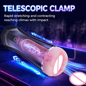 Masturbador Vibrador para Hombres, Juguetes Sexuales Masculinos, Vagina de Bolsillo con Textura Realista, Estimulador Masculino con 10 Modos de Vibración - Product Image 5