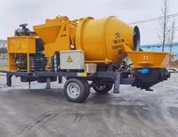 Pompe à béton diesel à lubrification automatique prolongeant la durée de vie