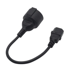 Cable de alimentación PDUC14 C13 a Cee hembra 16A con cable de cobre, cable de extensión con toma IEC para uso estándar en Europa - Product Image 3