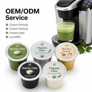 Capsules de Matcha Cérémoniel Spécialisées Compatibles avec les Machines Keurig – Plusieurs Saveurs, Prise en Charge de la Marque Privée, Vente en Gros - Product Image 3