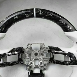 Volant de voiture en carbone forgé pour <span class=keywords><strong>Ford</strong></span> <span class=keywords><strong>Mustang</strong></span> S550 5.0L <span class=keywords><strong>GT</strong></span> 350 <span class=keywords><strong>500</strong></span> Coupé 2015-2023 Shelby Super Snake, accessoires automobiles - Product Image 2