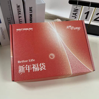 Boîtes en papier rouge personnalisées avec logos imprimés en couleur pour emballages rigides et boîtes d'expédition pour l'emballage de vêtements