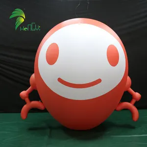Lovely Inflatable Toy Orange Inflatable Cartoon Characters Lovely Toys Funny Toys Inflatable Toys For Kids