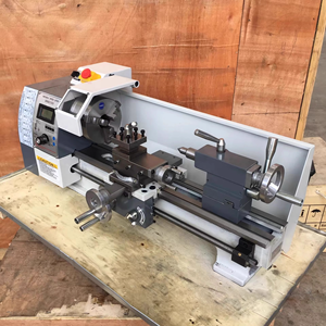 Máy tiện kim loại ngang Wm 210v, bàn gia công, thé<span class=keywords><strong>p</strong></span> không gỉ, tiện ren - Product Image 3