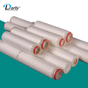 Nouveau <span class=keywords><strong>filtre</strong></span> à membrane plissée PES de 0,2 micron, cartouches de 10 pouces, structure hautement hydrophile, <span class=keywords><strong>filtre</strong></span> à eau, produits chimiques fins, intégrité à 100% - Product Image 5