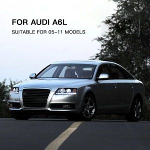 Faro delantero A6L 2005-2011 A6 <span class=keywords><strong>C5</strong></span> C6 actualización LED señal dinámica animación DRL Bi xenón para Audi Auto accesorios de lámpara de cabeza - Product Image 5