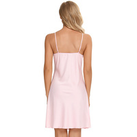 Pyjama d'été pour femme en fibre d'acétate, col en V, sans manches, respirant, extensible, style bretelles, style européen-américain