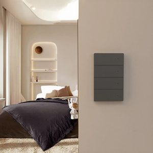 Thông minh khách sạn tường chuyển đổi ánh sáng ZigBee cảnh chuyển đổi 240V Max. current 16A tương thích cuộc sống thông minh app điều khiển bằng giọng nói Touch Panel - Product Image 2