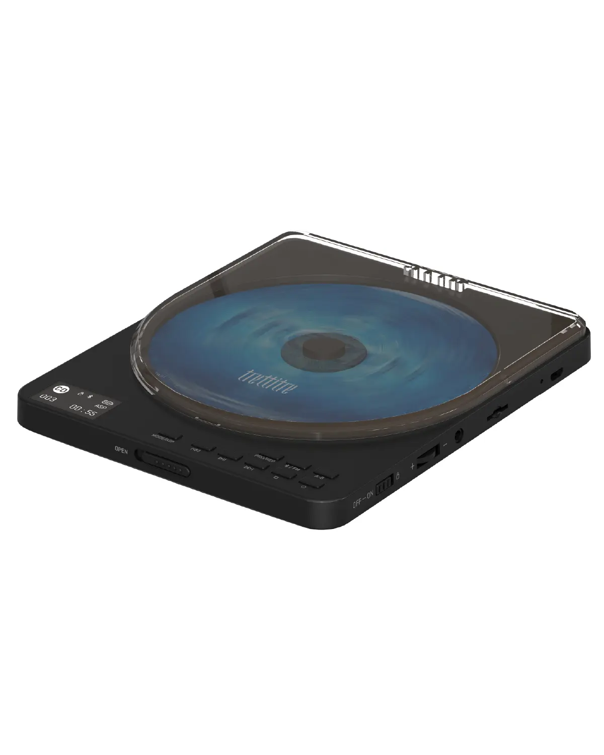 विंटेज वॉकमेन सीडी प्लेयर स्टीरियो रेडियो पोर्टेबल ऑडियो सीडी प्लेयर यूएसबी कनेक्शन के साथ सीडी प्लेयर और रेडियो