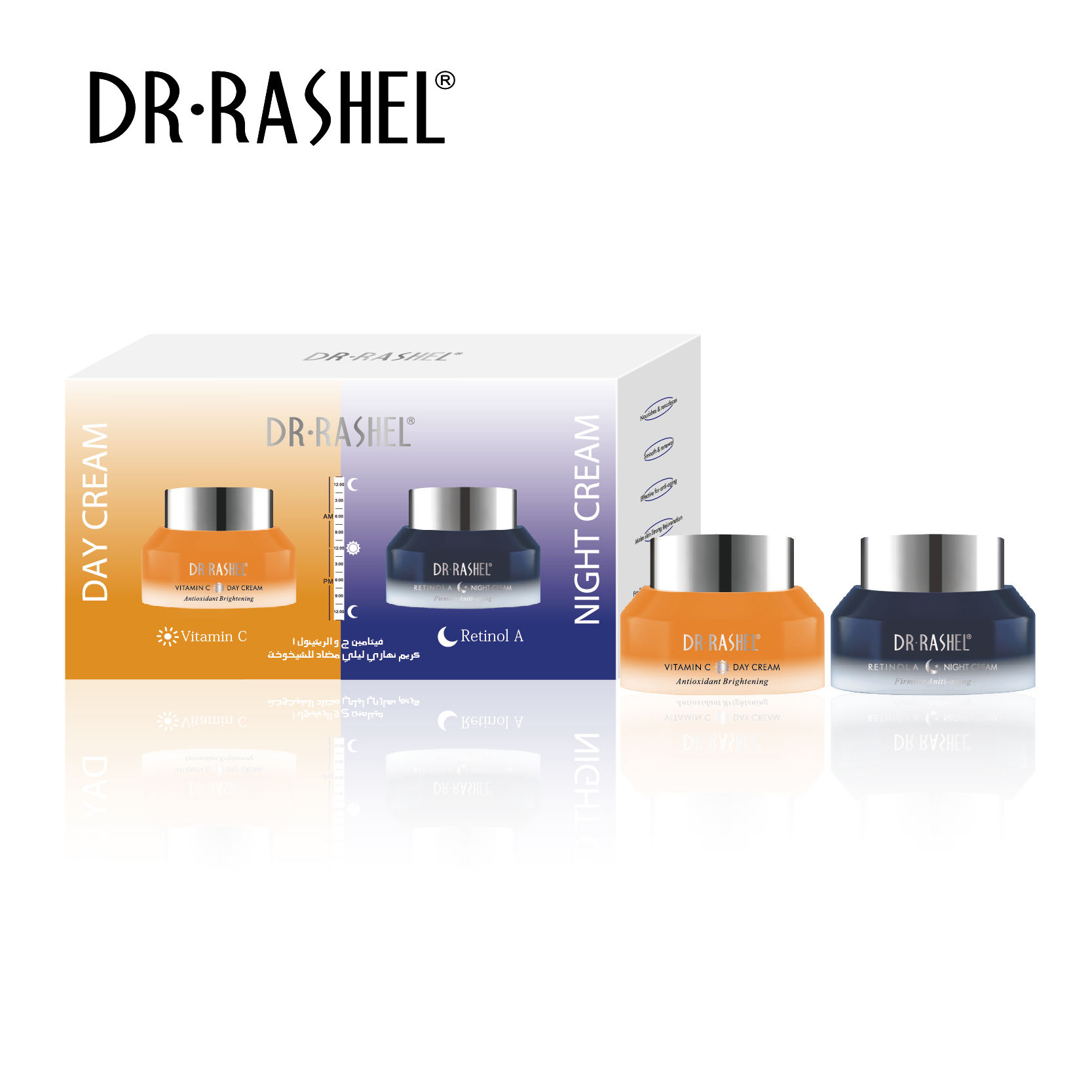 Rétinol Vitamine C Crème Set