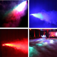 Machine à fumée mini 500w, DJ, DMX, réalisation de films, scène, brouillard liquide, disco, télécommande professionnelle, effet de lavage LED, fumée
