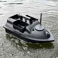 Bateau à appâts télécommandé Flytec V010 pour la pêche à la carpe avec positionnement intelligent GPS, 40 points de repère, 3 compartiments, capacité de 2 kg, bateau à appâts télécommandé pour la pêche