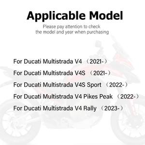 Pour <span class=keywords><strong>Ducati</strong></span> Multistrada V4 rallye Pikes Peak V4S Sport 2023 accessoires respirant étanche nid d'abeille maille housse de coussin de siège - Product Image 6