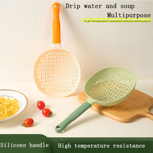 कोलैंडर रसोई नडूडल फ़िल्टर खाद्य ग्रेड उच्च तापमान प्रतिरोधी पास्ता बड़े कोलैंडर सिलिकॉन स्ट्रैनर - Product Image 2