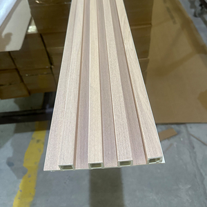 <strong>Good</strong> <strong>Quality</strong> Easy Install Wooden Grain Composite Laminated <strong>Wpc</strong> Wall Panel for Indoor Decoration - Product Image 5
