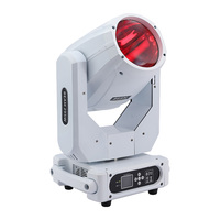 Lumière de scène à tête mobile White Shell Beam 295w 14r, faisceau DMX 295, lumières de scène à tête mobile pour DJ, discothèque, bar