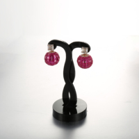 Boucles d'oreilles avec strass en cristal coréen pour femmes, vente en gros, bon marché, 2022