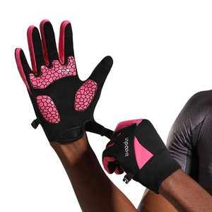 Guantes de pantalla táctil de dedo largo de alta calidad Guantes de bicicleta cálidos y resistentes al viento Guantes <span class=keywords><strong>ciclismo</strong></span> - Product Image 5