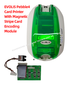 Pebble4 Card Printer With O7501 Magnetic Stripe Card Module Encoder With Network <strong>Interface</strong> Dualys3 PEBBLE4 Card Printer - Product Image 2