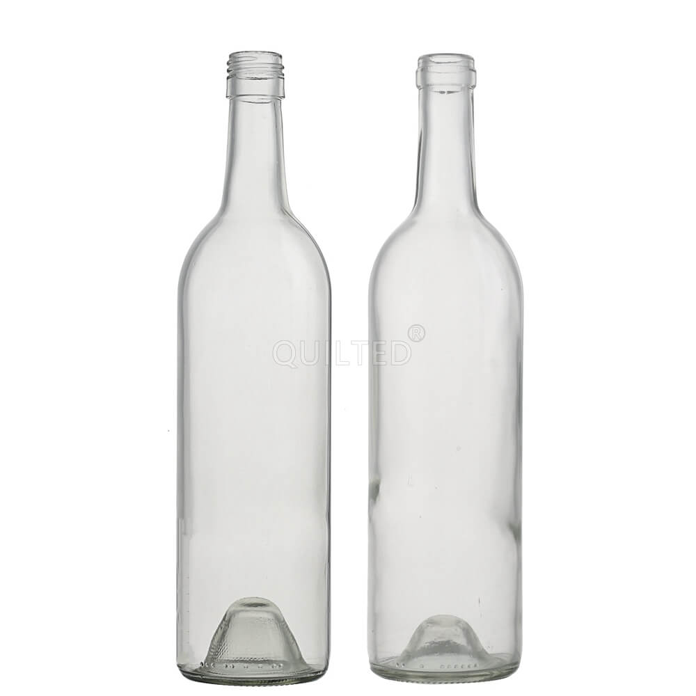 750ml Bordeaux Red Wine Bottle