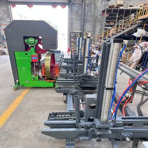 Scie à ruban verticale pour la coupe du bois 36-60 pouces CNC hydraulique pneumatique automatique opération manuelle chariot de bûches haute rigidité - Product Image 2