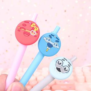 Stylo à bille en gel souple en PVC personnalisé avec personnages de dessins animés, pointe de 0,7 mm, largeur d'écriture de 1,0 mm, pour la promotion d'entreprise et les cadeaux - Product Image 3