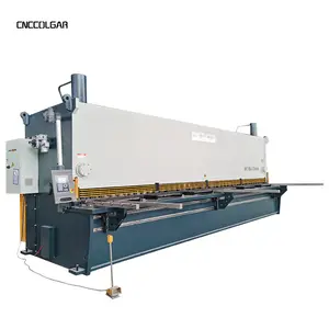 Hydraulic guillotine shearing machine automatic sheet metal plate shearing machine