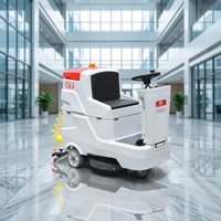 Autolaveuse autoportée professionnelle de marque chinoise de premier plan, nettoyage automatique, sécheuse domestique, batterie industrielle puissante
