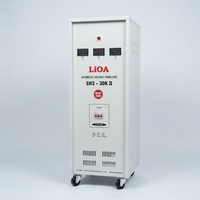Stabilisateur de tension automatique triphasé LiOA SH3-30KII 30 kVA, régulateur de tension AC haute précision pour l'alimentation industrielle