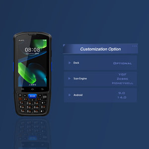 YGF F7 Rugged Android Barcode <span class=keywords><strong>Scanner</strong></span> PDA com NFC WiFi 5 Dispositivo Portátil para Inventário e Logística - Product Image 3