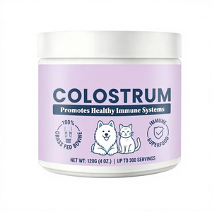 Calostro Bovino OEM/ODM para Perros y Gatos, Calostro en Polvo de Animales Alimentados con Pasto, Apoyo Inmunológico y Salud Intestinal - Product Image 1
