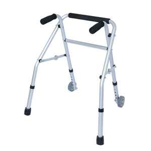 Andador Plegable de Aleación de Aluminio con Ruedas para Niños, Ayuda para la Movilidad en Interiores y Exteriores - Product Image 1
