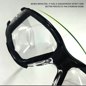 Uv सुरक्षा चश्मे एंटी-स्क्रैच आई सुरक्षात्मक चश्मा डबल-साइड कैमरा सुरक्षा आईवियर - Product Image 3