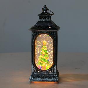 New Item Christmas LED Warm White <b>Table</b> Lantern Decoration Lights Eco-friendly <b>Plastic</b> 3xLR44 Battery Operated - Product Image 3