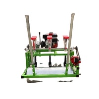 Petit planteur manuel de semences de légumes pour tomates 4 rangées de machines à transplanter les oignons machine à récolter les choux pour fermes 5 en 1 légumes