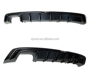 Cantonnière arrière pour SEAT <span class=keywords><strong>LEON</strong></span> 3 FR FACELIFT, pare-chocs arrière, diffuseur de lèvre, pare-chocs, Spoiler, séparateur de lèvre pour Seat <span class=keywords><strong>Leon</strong></span> <span class=keywords><strong>Max</strong></span> Style - Product Image 1