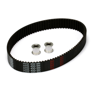 Cinghia di Trasmissione in Gomma HTD-5M-450mm, Larghezza 15mm, Tipo Chiuso, Puleggia Dentata HTD 5M - Product Image 5