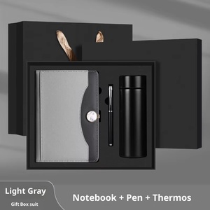 Libreta Corporativa Profesional con Bolígrafo y Termo para Regalos Promocionales Premium, Artículos de Regalo Clásicos de Marca - Product Image 4
