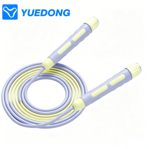 YUEDONG <span class=keywords><strong>Corde</strong></span> à <span class=keywords><strong>sauter</strong></span> segmentée en PVC de 2,8 m - <span class=keywords><strong>Corde</strong></span> à <span class=keywords><strong>sauter</strong></span> anti-emmêlement de 4,5 mm pour garçons et filles, exercice de fitness en plein air - Product Image 1