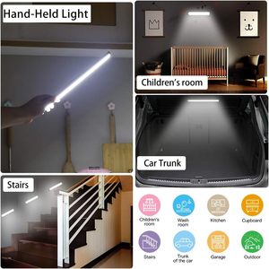 Luz LED Ultrafina para Armario, 3 Colores, Regulable, Recargable por USB, con Sensor de Movimiento para Cocina - Product Image 4