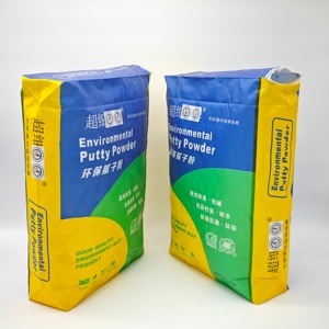 20kg 25kg Custom Valve <strong>Bags</strong> Factory Wholesale Price PP Woven <strong>Bag</strong> for Tile Adhesive <strong>Putty</strong> Powder Mortar Caulk Packaging Sack - Product Image 2