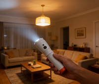 Lampe torche LED rechargeable XPE 80 lumens, très vendue, lampe torche portable, petite lampe torche tactique de poche pour le camping