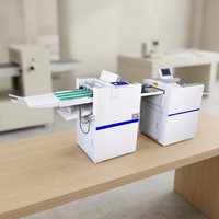 Système de finition numérique pour le pliage, la perforation, le numérotation et le pliage en une seule étape